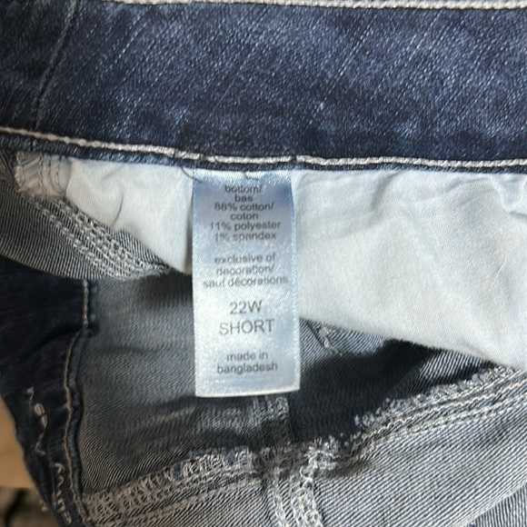 Maurice’s M Jeans High Rise Curvy 22 W Short - Picture 4 of 4